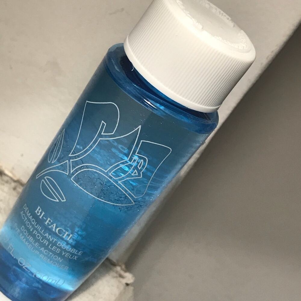 Lancome Bi-Facial Travel Size Purse Make-up Remover! Gym carryall overnight trip